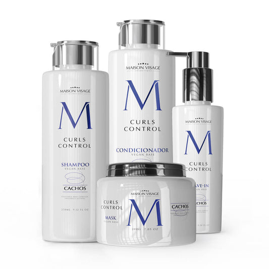 MVC KIT CURLS CONTROL SHAMPOO 270ML + CONDICIONADOR 270ML + MASCARA 200G + LEAVE-IN 140ML